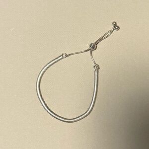 NWOT Silpada Silver Bracelet Super Bright Shiny Herringbone